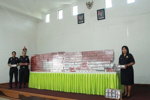  Bea Cukai Gencarkan Penindakan Rokok Ilegal di Sumatera Utara
