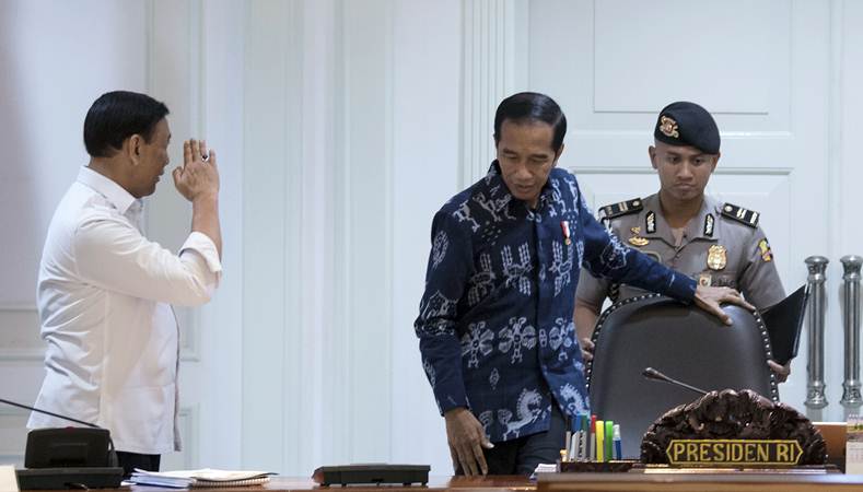  Presiden Jokowi Pimpin Ratas Anggaran dan Pagu Indikatif 2020