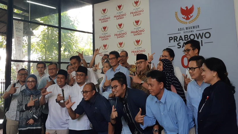  Beda dengan Prabowo, Sandi tak Klaim Kemenangan, Minta Kawal Tabulasi Suara