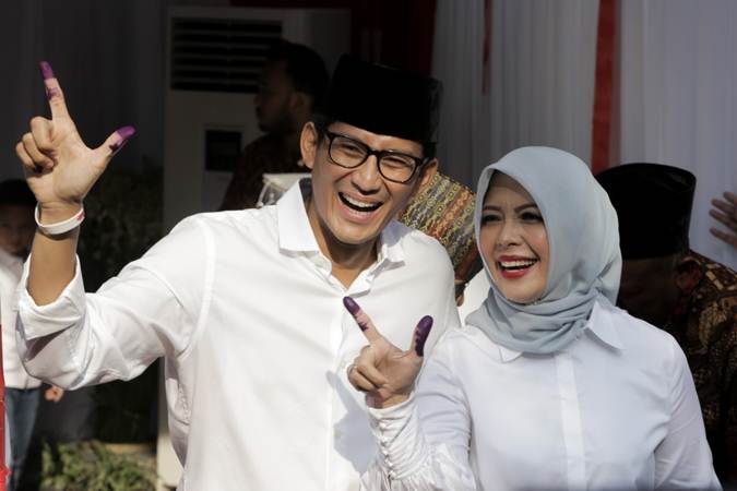  Sandi: Pak Prabowo Rasional dan Mengedepankan Sportivitas