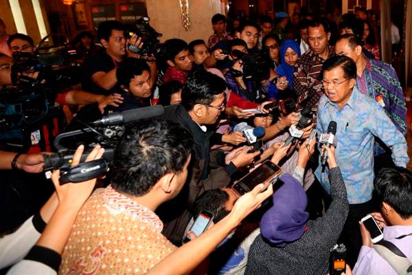  Wapres JK Bicara Soal Revisi UU Pemilu Hingga Mediator Bagi Jokowi - Prabowo