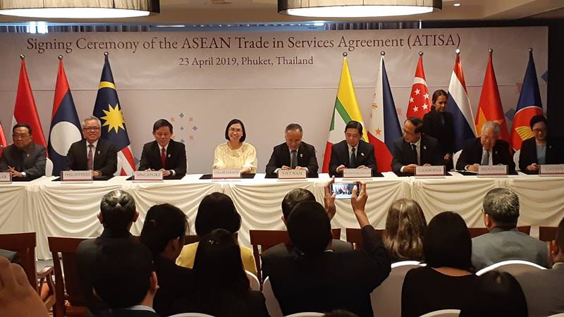  Asean Sepakat Pangkas Hambatan Perdagangan Jasa dan Investasi