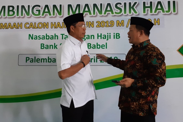  Bank Sumsel Babel Bidik Nasabah Calon Jemaah Haji Tumbuh 10 Persen