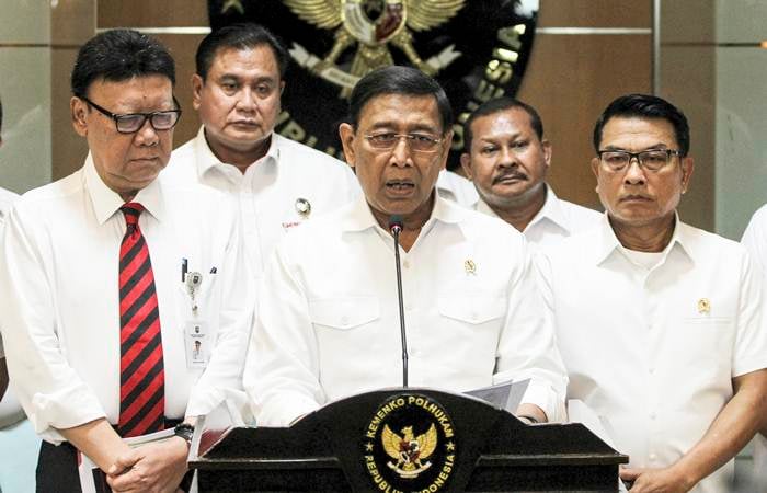  Rakorsus Tingkat Menteri Pascapemilu 2019