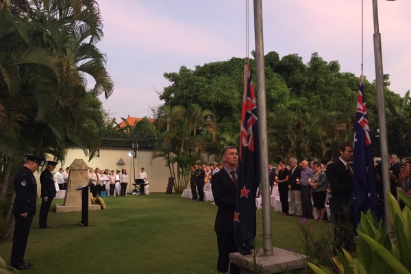  Konjen Australia di Bali Gelar Upacara Hari ANZAC Mengenang Pengorbanan Prajurit