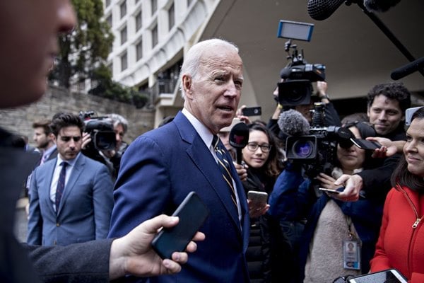  Kecam Supremasi Kulit Putih, Biden Siap Tantang Trump di Pilpres 2020