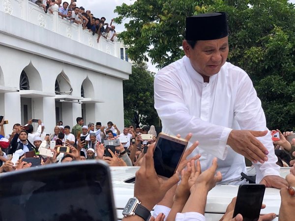  PSU di TPS 172 Pademangan Barat, Prabowo-Sandi Menang Tipis