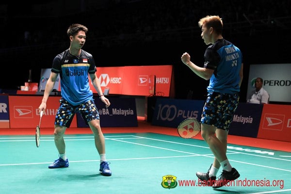  Badminton Asia Championships 2019: Ke Final, Kevin/Marcus Akui Sedikit Hoki