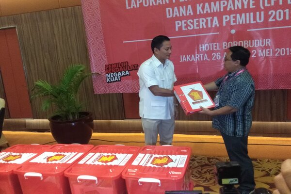  Selama Kampanye, Gerindra Habiskan Rp135 Miliar untuk Caleg