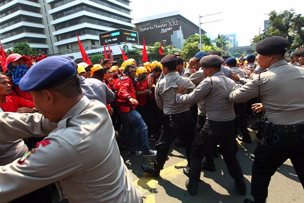  Sebagian Pelaku Aksi Vandalisme May Day Dipulangkan