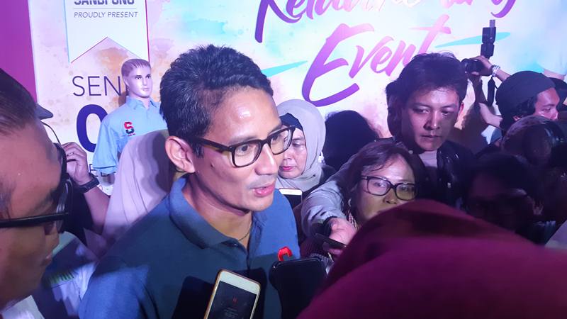  AHY Bertemu Jokowi, Sandiaga Uno : Koalisi Adil Makmur Tetap Solid