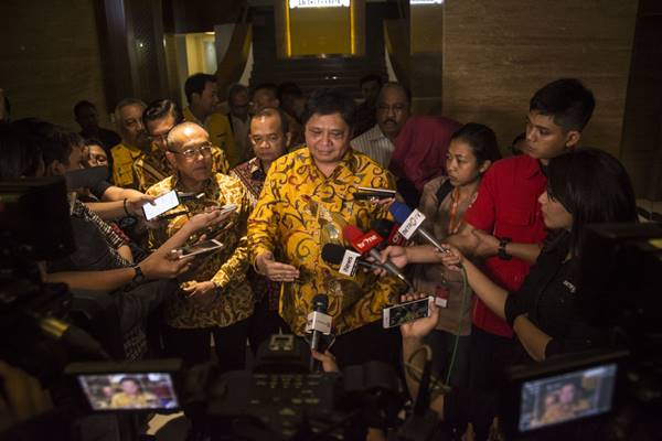  Pemilu Legislatif 2019 : Airlangga Akui Suara Golkar Turun, Kilau Kuning di Sulawesi Memudar