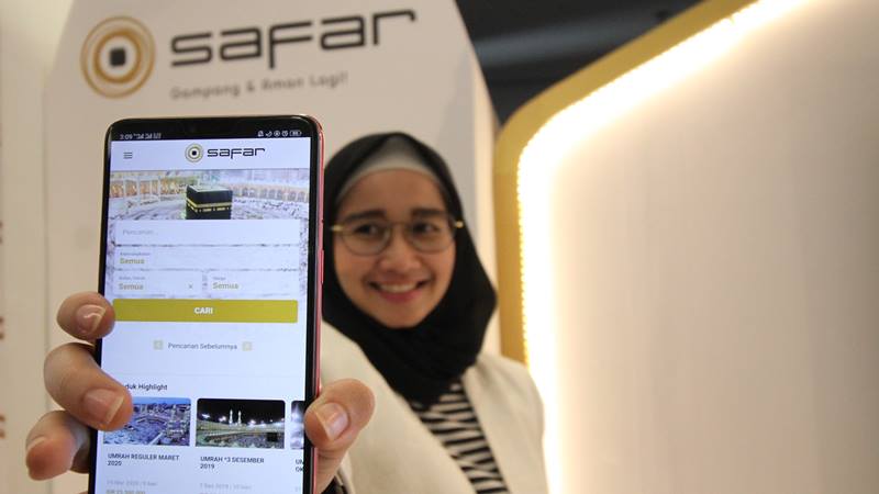  Bebas Pilih Paket Umrah dengan Aplikasi Safar