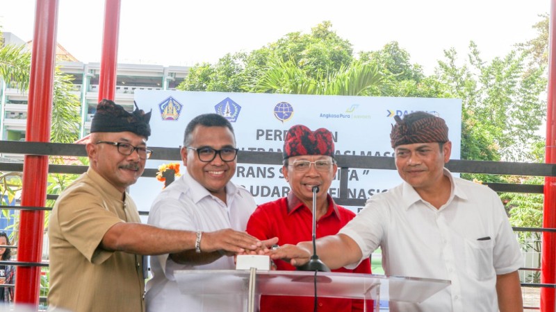  Resmi Beroperasi Lagi, Trans Sarbagita Kembali Lalui Bandar Udara Internasional I Gusti Ngurah Rai