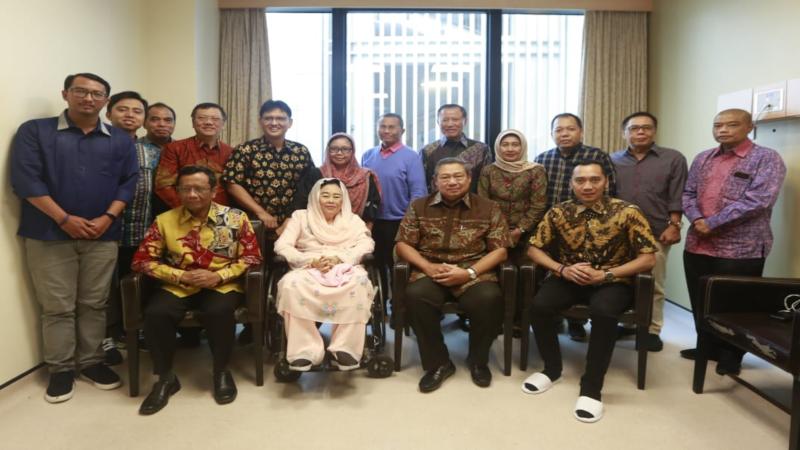  Tengok Ani Yudhoyono, Gerakan Suluh Kebangsaan Minta SBY Ikut Dinginkan Situasi Politik