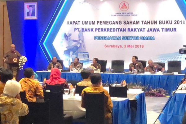  Penyaluran Kredit BPR Bank UMKM  Jatim Tumbuh 4,53 Persen