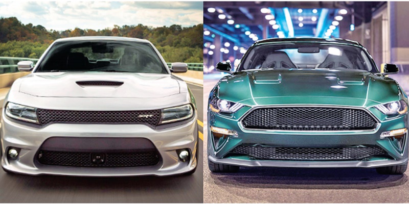  Dodge Charger 2019 Vs Ford Mustang 2019, Mana yang Lebih Berotot?