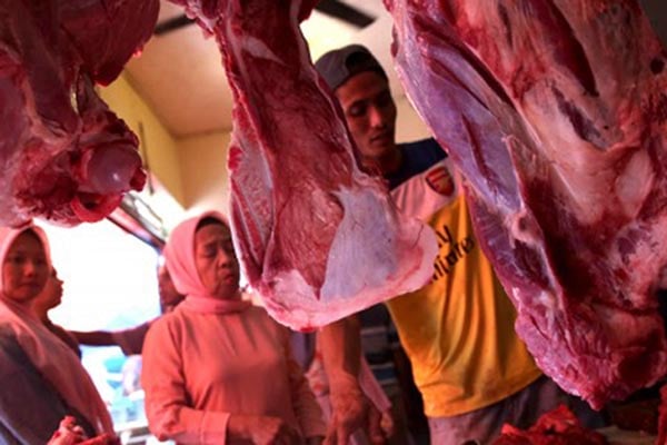  Kebutuhan Daging Sapi & Ayam di Jatim Dipastikan Tercukupi