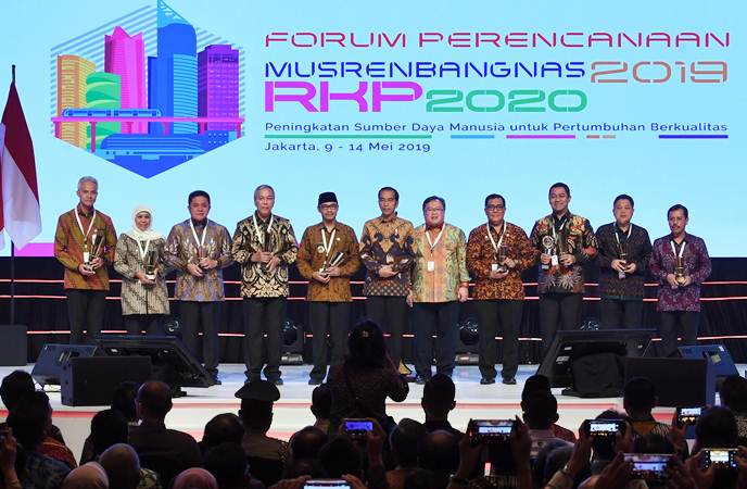  Presiden Jokowi Buka Musyawarah Perencanaan Pembangunan Nasional 2019