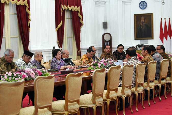  Dewan Pengarah BPIP Syafii Maarif Usul Pembentukan Zaken Kabinet ke Jokowi