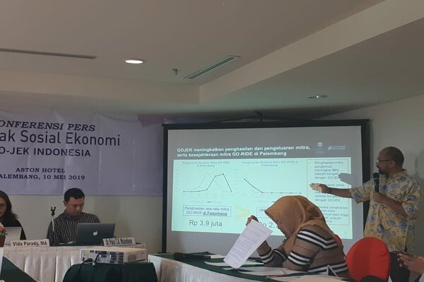  Gojek Berkontribusi Rp1,5 Triliun Terhadap Ekonomi Palembang
