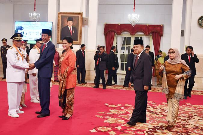  Presiden Jokowi Lantik Gubernur Maluku Utara Abdul Gani Kasuba