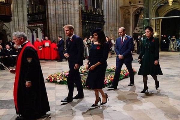  Pangeran William-Kate Middleton dan Pangeran Harry-Meghan Markle Luncurkan Layanan Kesehatan Mental