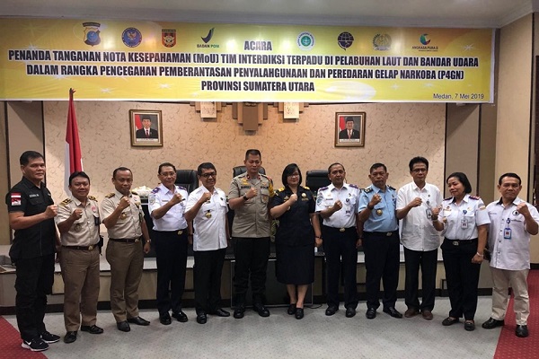 Perkuat Sinergi Pemberantasan Narkotika di Wilayah Sumatera Utara Bea Cukai Tanda Tangani MoU P4GN