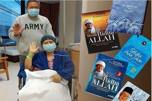  Aa Gym Doakan Ani Yudhoyono Sembuh dari Kanker Darah