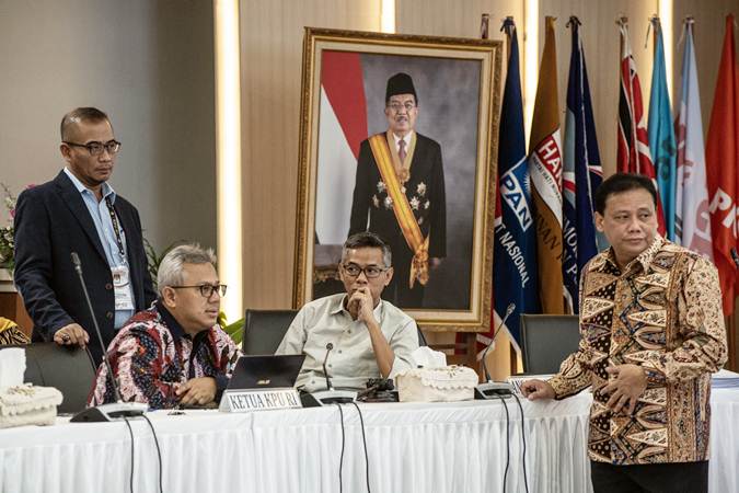  Rapat Pleno Penetapan Hasil Pemilu 2019 di Kantor KPU