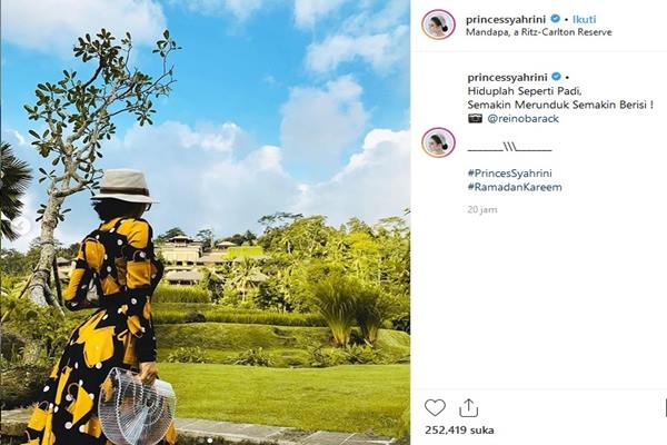  Syahrini Keliru Berperibahasa, Begini Reaksi Kocak Warganet