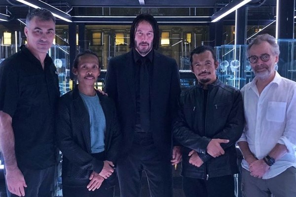  Yayan Ruhian Berlaga Lagi di Film Hollywood, Kali Ini Bareng Keanu Reeves