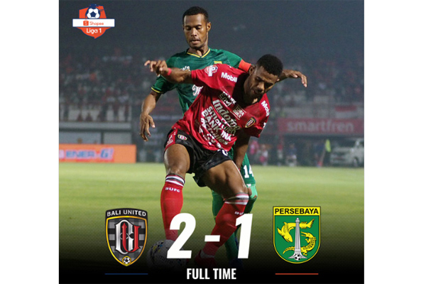  Liga 1: Duel Bali United vs Persebaya Berakhir 2-1. Ini Videonya