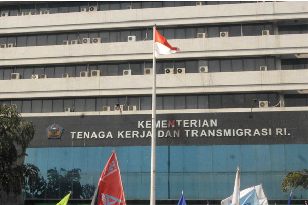Gedung Kementerian Tenaga Kerja dan Transmigrasi./Bisnis-Nurul Hidayat