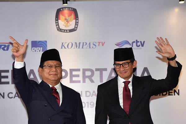  Prabowo-Sandi Kalahkan Jokowi-Ma\'ruf di Jakarta Timur