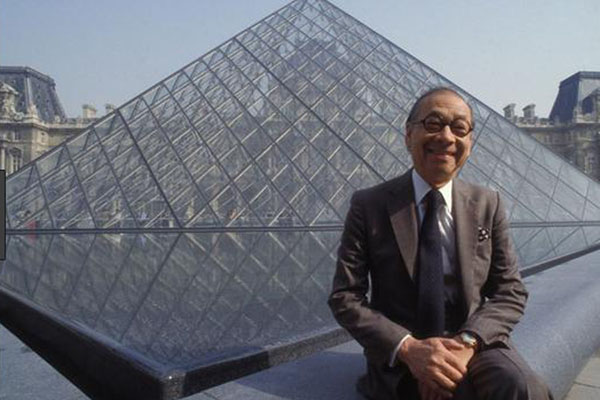  Arsitek Piramid Kaca Museum Louvre Meninggal Dunia