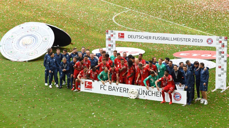  Bayern Munchen Juara Lagi, Ini Klasemen Akhir Bundesliga 2018 - 2019