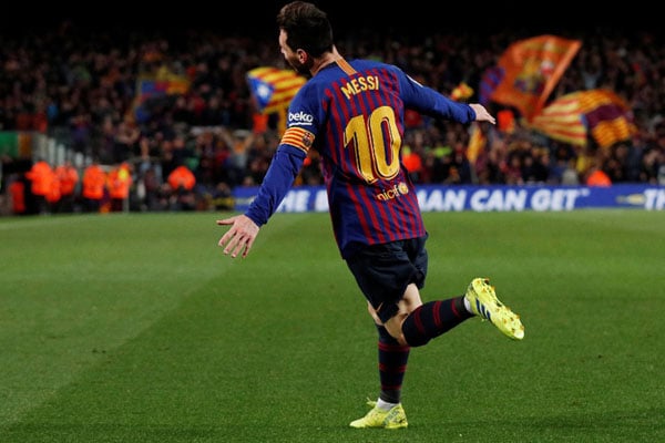  Lionel Messi Top Skor La Liga 3 Musim Beruntun, Total 6 Kali