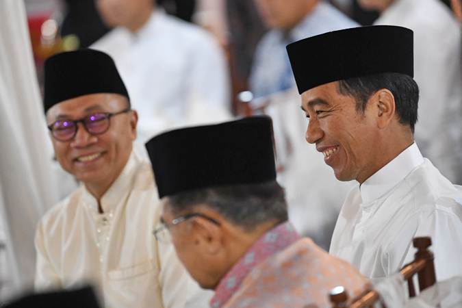  Dukung Prabowo, 4 Momen Kedekatan Zulkifli Hasan dan Jokowi Jelang Hasil Pemilu 2019