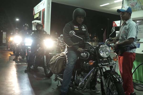  Pertamina MOR IV Gandeng Royal Riders Indonesia Semarang Selenggarakan Sahur on the Road