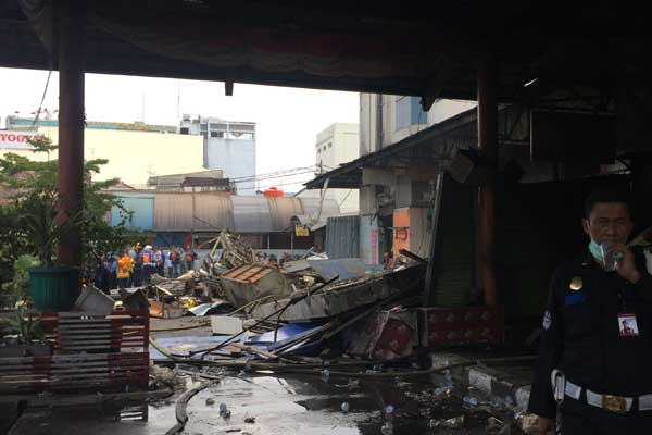  Kebakaran Pasar Kosambi, Bandung Padam Setelah 40 Jam