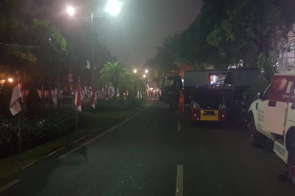  Pengumuman Hasil Pemilu, 50.000 Personel Amankan Kawasan KPU