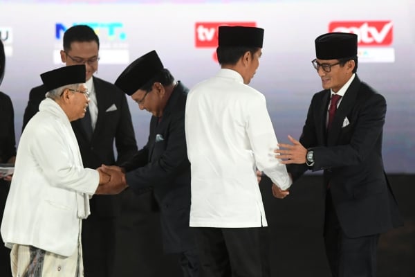  Hasil Pilpres 2019: Jokowi - Amin Raih 55,5 Persen Suara, Unggul 16,95 juta Dari Prabowo - Sandi