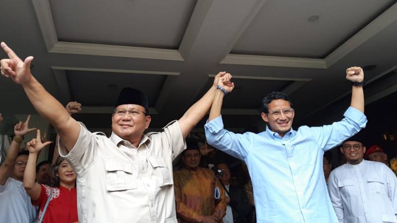  Sandiaga : Tak Ada Niat Sekecilpun Kami Mencari Kekuasaan