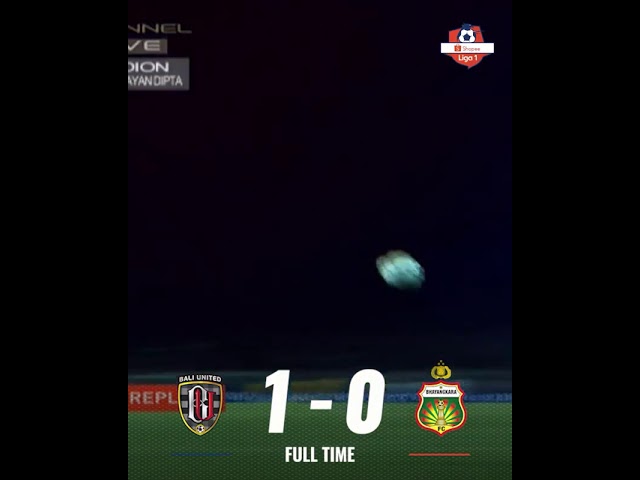  Liga 1: Bali United vs Bhayangkara FC 1-0, Dendam pun Terpuaskan. Ini Videonya
