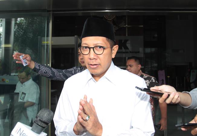  Lukman Hakim Saifuddin Diperiksa KPK Terkait Kasus Penyelenggaraan Ibadah Haji