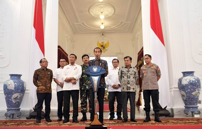  Jokowi Tegaskan Tak Ada Toleransi Bagi Perusak NKRI
