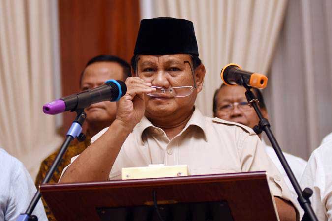  Prabowo Subianto : Yang Masih Mau Dengar Saya, Hindari Kekerasan Fisik 