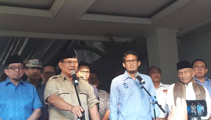  Ini Pidato Lengkap Prabowo Subianto Terkait Aksi 22 Mei 2019