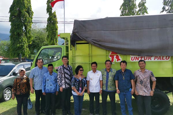  Hino Motors Donasikan Dutro 4x4 Untuk Pemulihan Korban Bencana Alam di Sigi